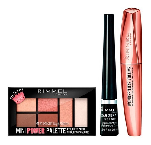 Imagen 2 de 6 de Combo Rimmel Glowy Look