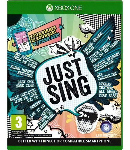 Jogo Midia Fisica Just Sing Lacrado Original Para Xbox One