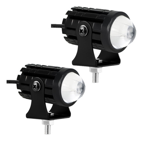 Exploradora Luz Led Set X2 Bicolor Moto Carro Alta Potencia