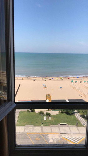 Imagen 1 de 14 de Solo Marzo! - Depto 2 Ambientes Frente A La Playa Con Cochera Miramar