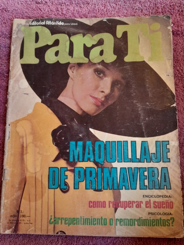 Revista Para Ti Manzotti Claudio Dominguez 24 08 1970 N2511 