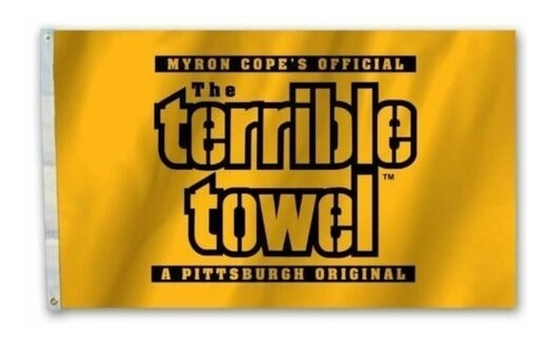 Bandera Toalla Terrible Pittsburgh Steelers