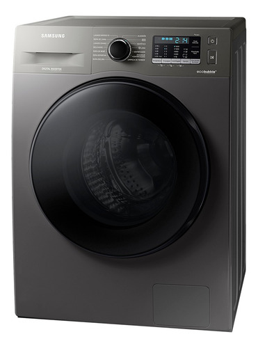 Lavarropa 9.5kg Inverter Con Ecobubble A+++ Color Gris