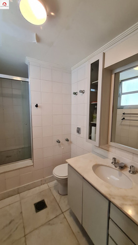 Imagem 9 de 18 de Apartamento À Venda - Guarujá - Frente Ao Mar - 4 Dormitórios - Sala Para 3 Ambientes - Sacada - 1 Vaga De Garagem - Ap05781 - 69284803