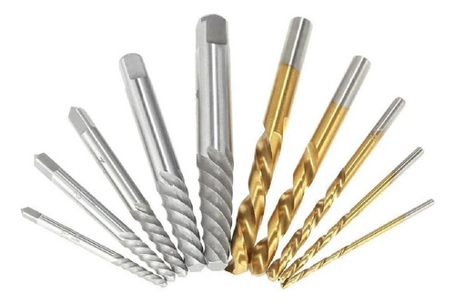 Para 10 Brocas Para Taladro De Mano Izquierda, Tornillos