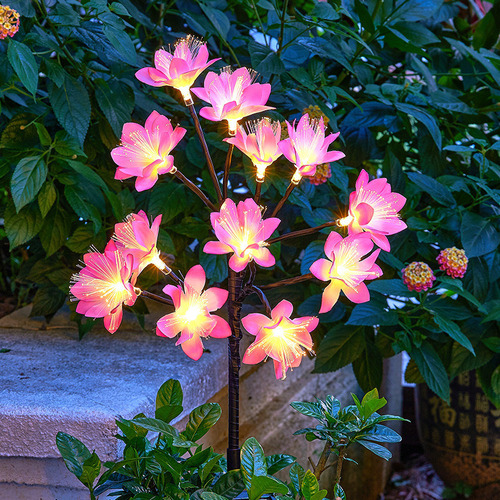 Lámparas Solares Led Para Jardín, Flores Y Césped, 3 Unidade