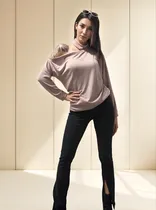 Comprar Sweaters Lanilla Cuello Bote Mujer