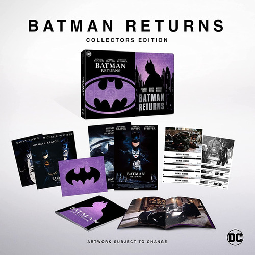 4k Uhd + Blu-ray Batman Returns Steelbook Ultimate Collector