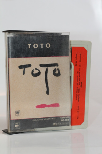 Cassette Toto 1981 Turn Back Vuelve