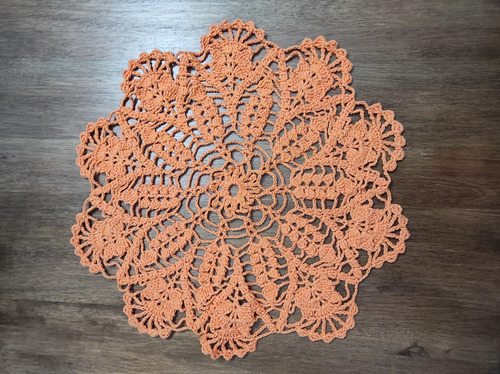 Carpeta Crochet, 36 Cm Aprox. En Hilo Modelo 23