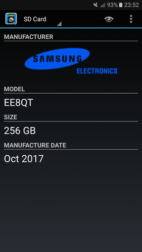 Cartao Samsung Micro Sdxc Evo Plus 100mb/s 4k 256gb Lacrado8