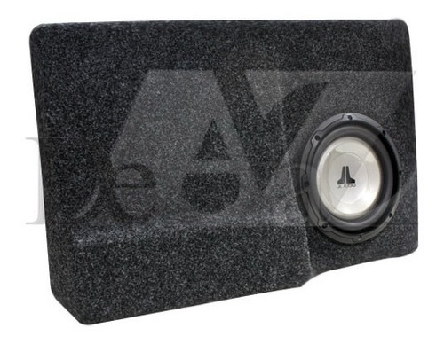 Box De Fibra Para Subwoofer Amarok 4 Portas Atrás Do Banco