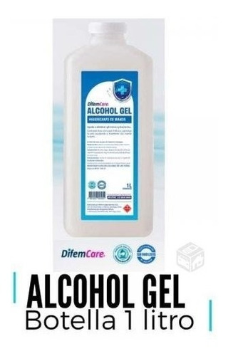 Alcohol Gel 1 Litro Care Difem