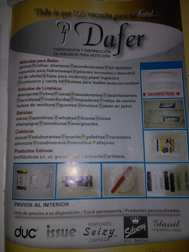 Combo Hotel Shampoo + Acond. Issue + Jabon Duke X 100 U.