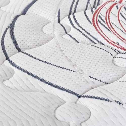 Imagen 3 de 4 de Cama Euro Flex Therapedic Más 2 Pl B/d + Cubrecolchón + Alm