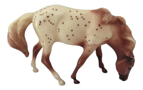 Juguete BREYER set caballo Appaloosa y potrillo Palomino