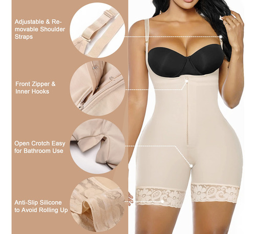 Fajas Para Mujer Con Control De Abdomen Fajasbody Shaper