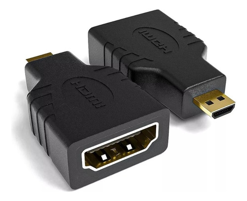 Adaptador Hdmi Hembra A Micro Hdmi Macho Para Celular Tablet