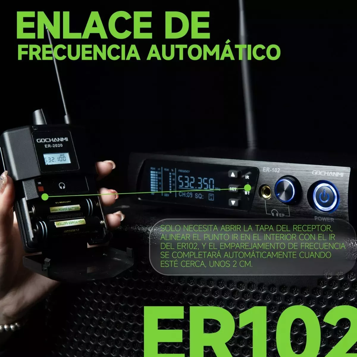 Segunda imagen para búsqueda de sistema in ear monitoreo