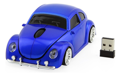 Accesorio Volkswagen Mouse Inalambrico Azul