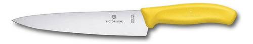 Victorinox Cuchillo Para Chef, 19 Cm, Amarillo 