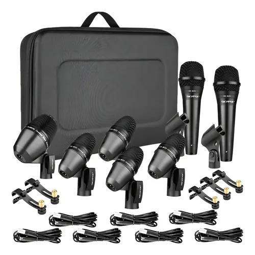 PUMA SKY FLY マイクセット Conjunto de 7 Microfones Skypix SK-MKS7 Bateria Percussão