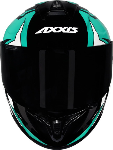 Imagem 7 de 10 de Capacete Axxis Draken Preto Fosco + Viseira Fume