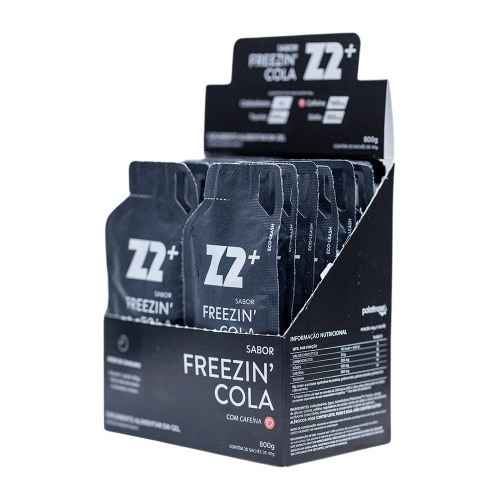 Gel Z2 Freezin Cola Z2+ (com Cafeína) (caixa 20 Sachês)
