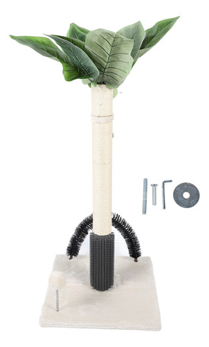 Sisal Para Rascar Cat Scratch Post Ball, 29.5 Pulgadas De Al