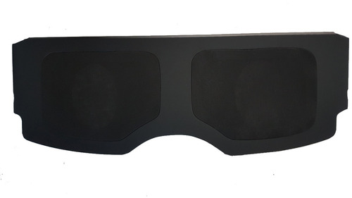 Imagen 2 de 6 de Luneta Acustica Peugeot 206/207 Para Parlantes 6x9 Bandeja