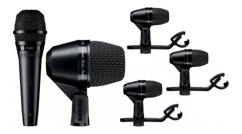 Imagen 3 de 10 de Kit De Micrófonos Shure Pgadrumkit5 Para Batería