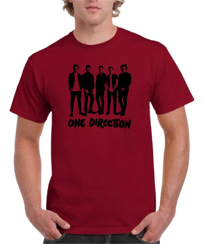 Polera Hombre Estampado One Direction Team