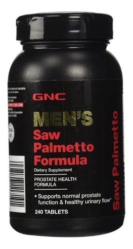 Gnc Saw Palmetto 240 Capsulas