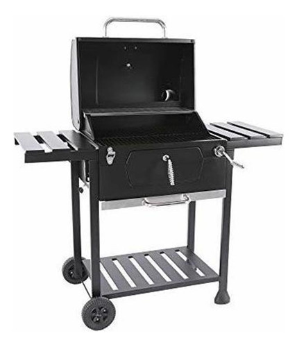 Royal Gourmet Cd1824ec Parrilla Carbon Con Tapa 24 Pulgadas