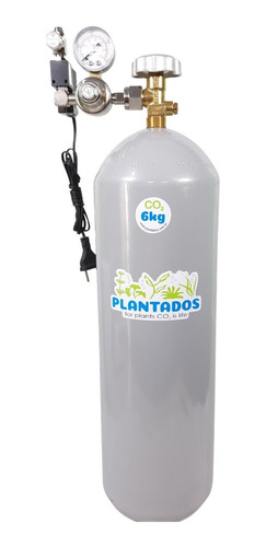 Kit Co2 C/ Cilindro De Aço 6kg E 1 Saída P/ Aquário