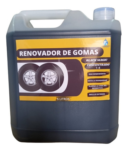 Renovador De Gomas Black Magic Concentrado (hasta 1:4)