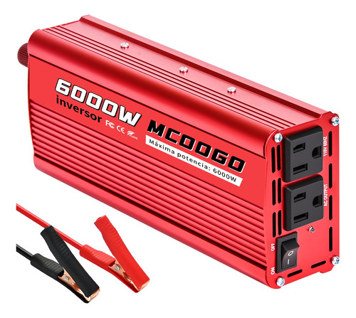 Inversor De 6000w 12v A 110v Para Una Amplia Gama De Usos.