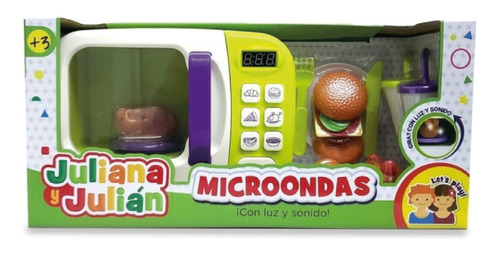 Microondas Juliana Y Julián Luz Sonido