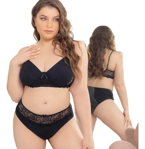 comprar Conjunto Algodón Lycra Corpiño Con Aro Tiro  Melifera 915