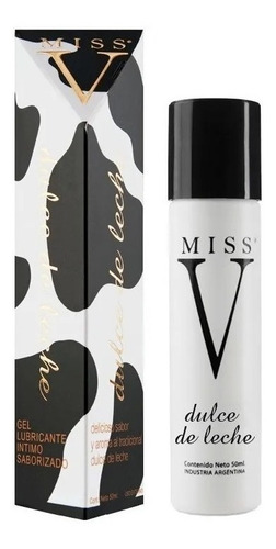 Lubricante Miss V Dulce De Leche Saborizado Geles Intimos