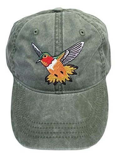 Eco Desgaste Rufous Commingbird Beisbol Cap Gq6ep