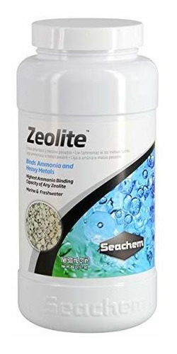 Seachem Zeolita 500 Ml - Elimina Amoníaco Y Metales Pesados