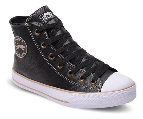 Zapatillas Jaguar Oficial Botita Cuero Art. #8579 41 Al 44