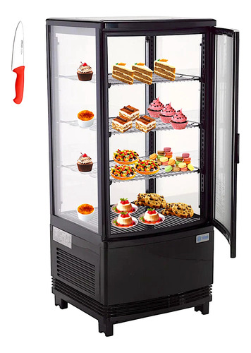 Vitrina Refrigerador Delicatessen Panorámica Migsa Rt-78l-1r