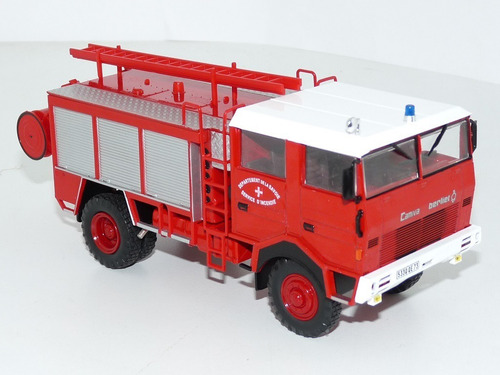Carro Bombero Camiva Berliet Gbd 4x4 Fire Escala 1/43