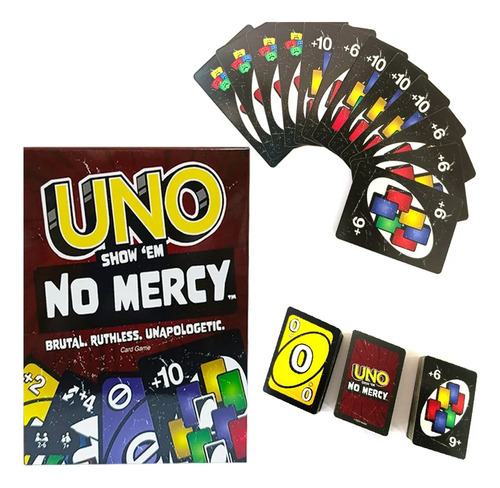 Uno No Mercy Juego De Mesa