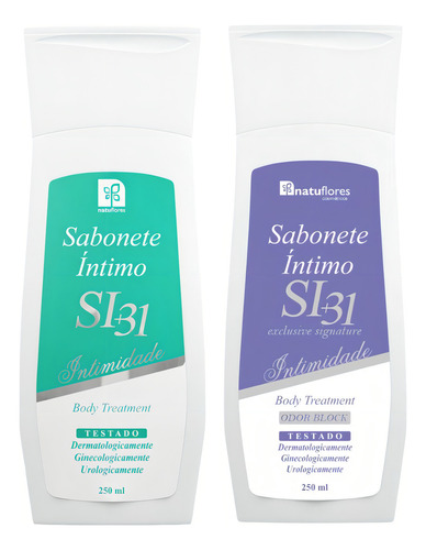 Sabonete Íntimo Si31 + Sabonete Si31 Odor Block Natuflores