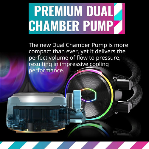 Coolermaster Masterliquid Pl360 Flux Close-loop Aio Cpu L...