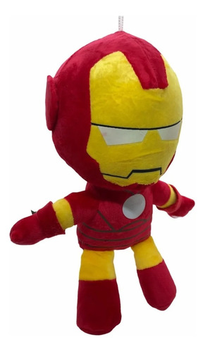 Peluches Avengers 25cm - Spiderman Hulk Ironman Cap. America