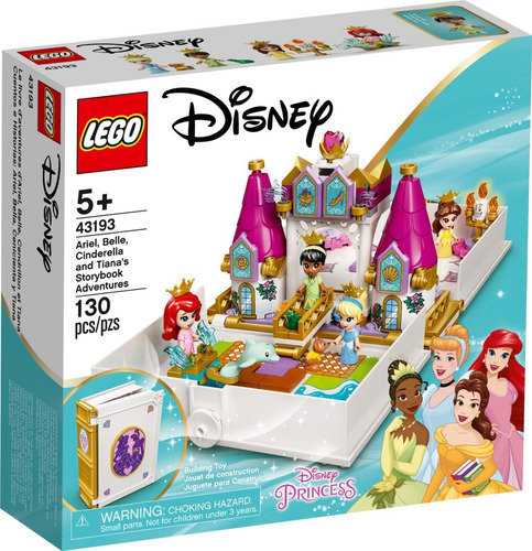 Lego Disney Ariel, Belle, Cinderella Y Tianas 43193